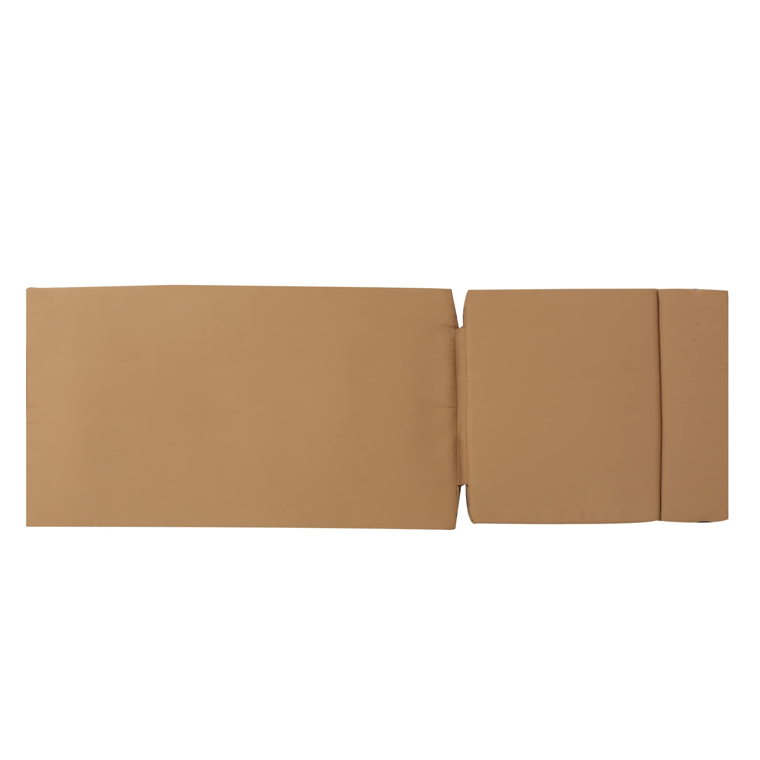 Ensemble de coussins d'extérieur Salem pour chaise longue - Coussins uniquement (lot de 2) par Christopher Knight Home - 79,25L x 27,50W x 1,50H